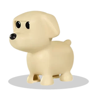 Dog Adopt Me Happy Meal Toy